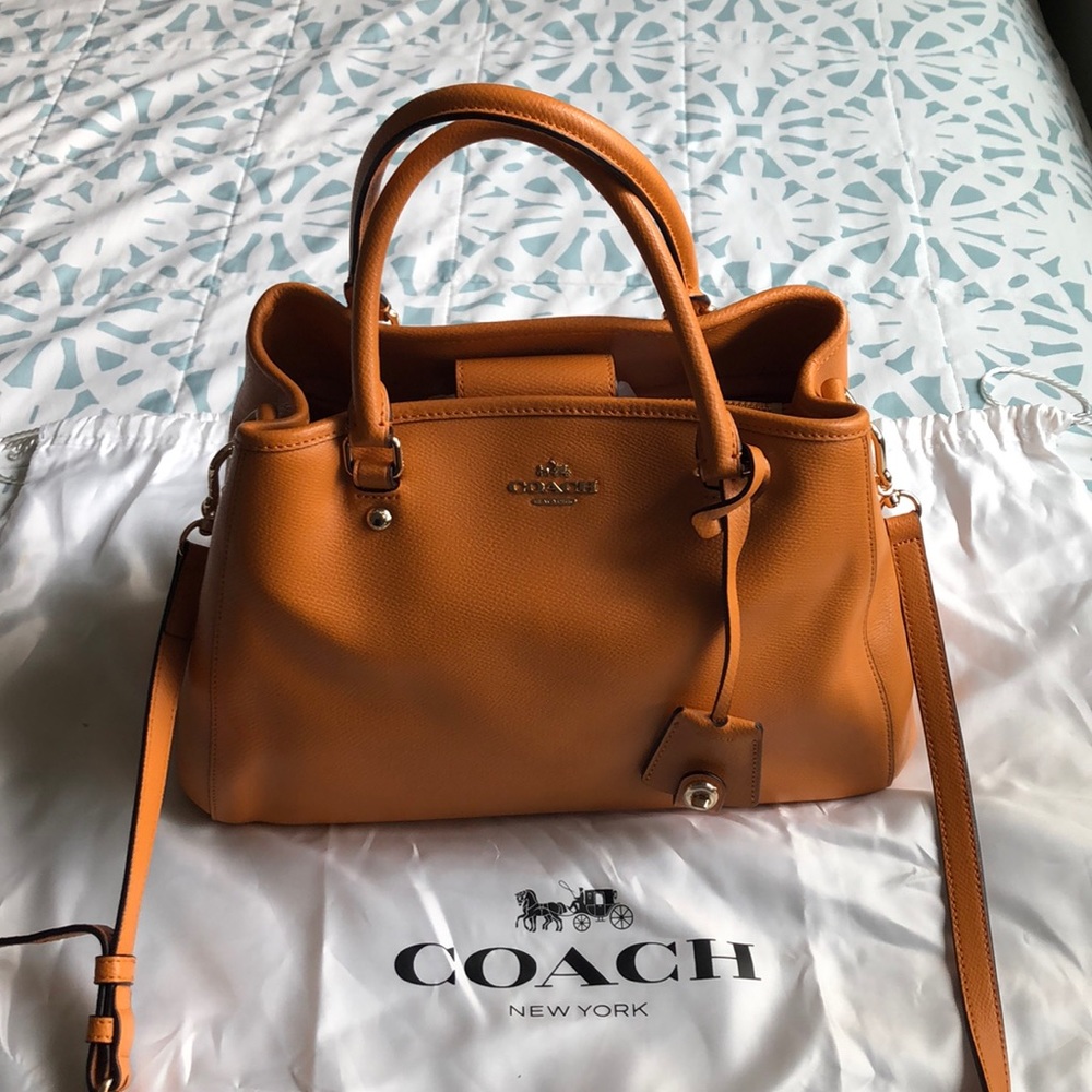 Coach Mustard Handbag